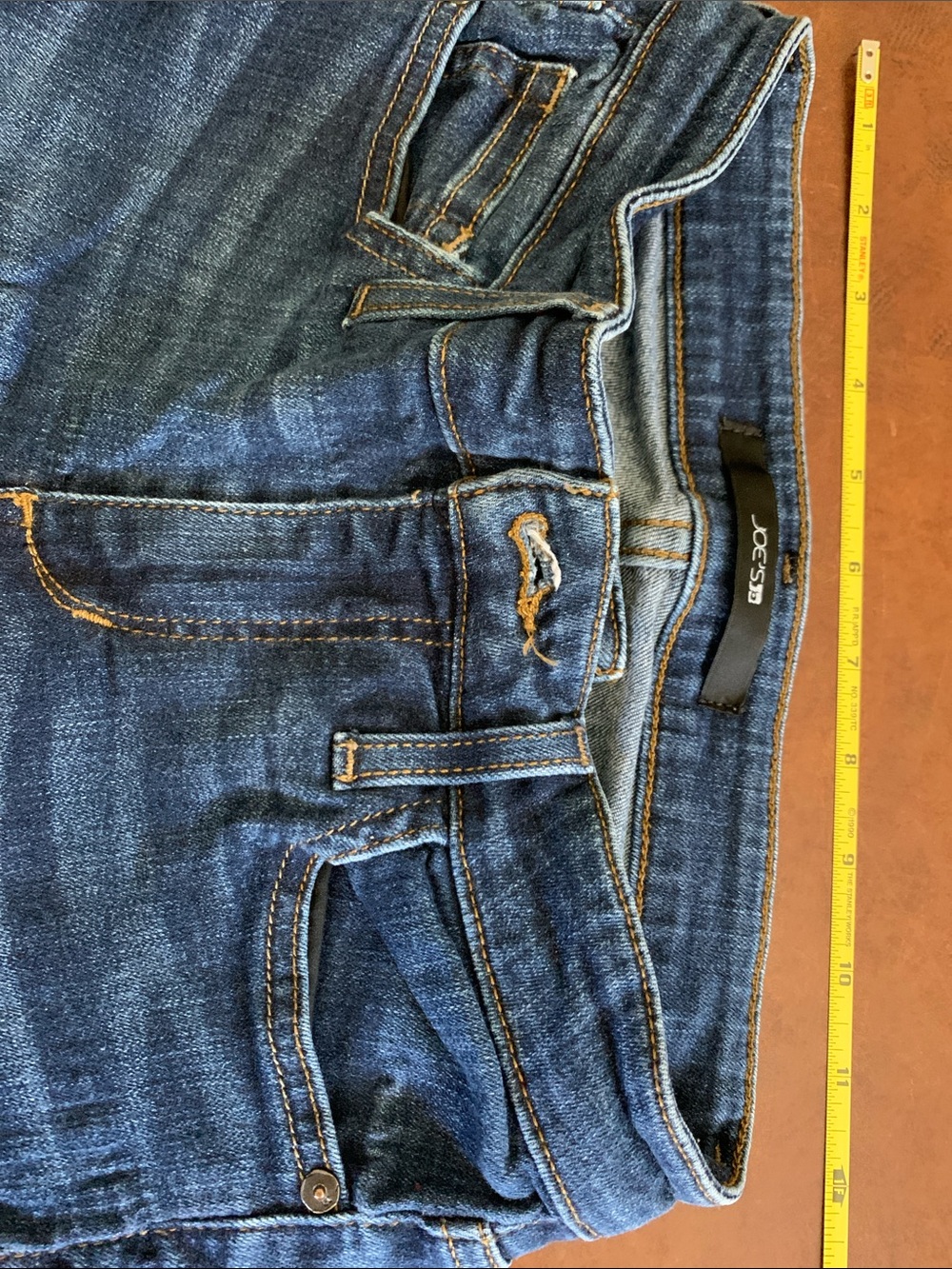 Joe's Jeans Dark Blue Women's Jeggings with Contrast Stitching
